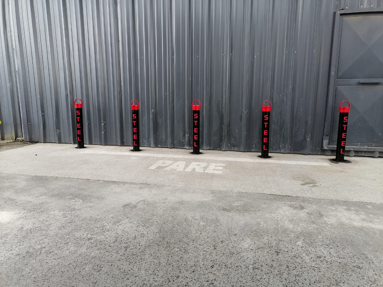 Bolardos Steel extraible