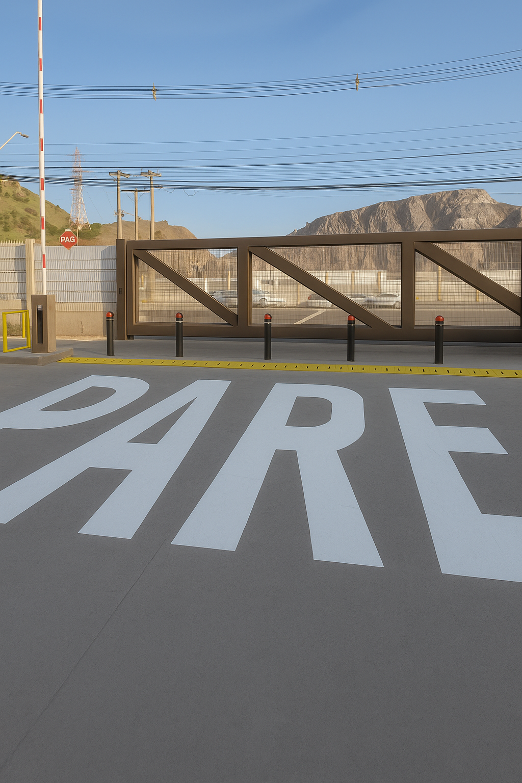 Bolardos Steel extraibles con llave