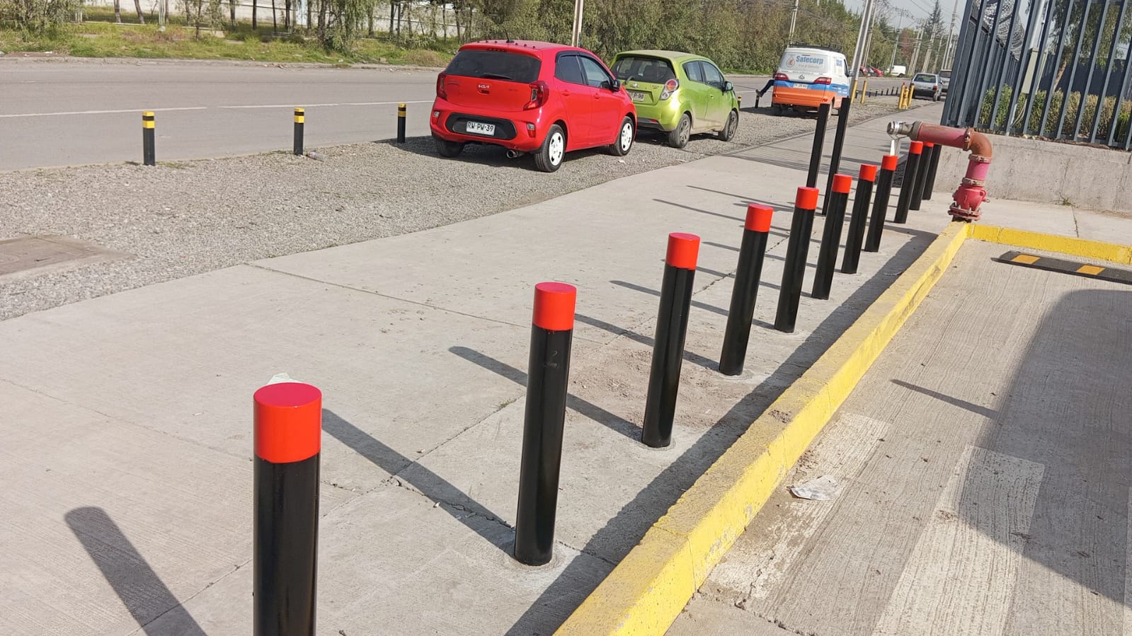 Bolardos Steel fijos