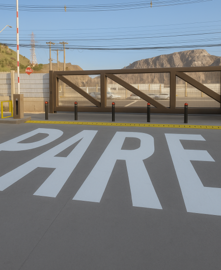 bolardos-pilones-extraíbles-con-llave y manilla-lateral